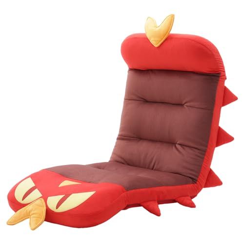 セルタン ヤクデ座椅子 ポケモン 1人掛け 頭部脚部リクライニング A 1400 653 RED 743 RBR 741 YE 742 ORG