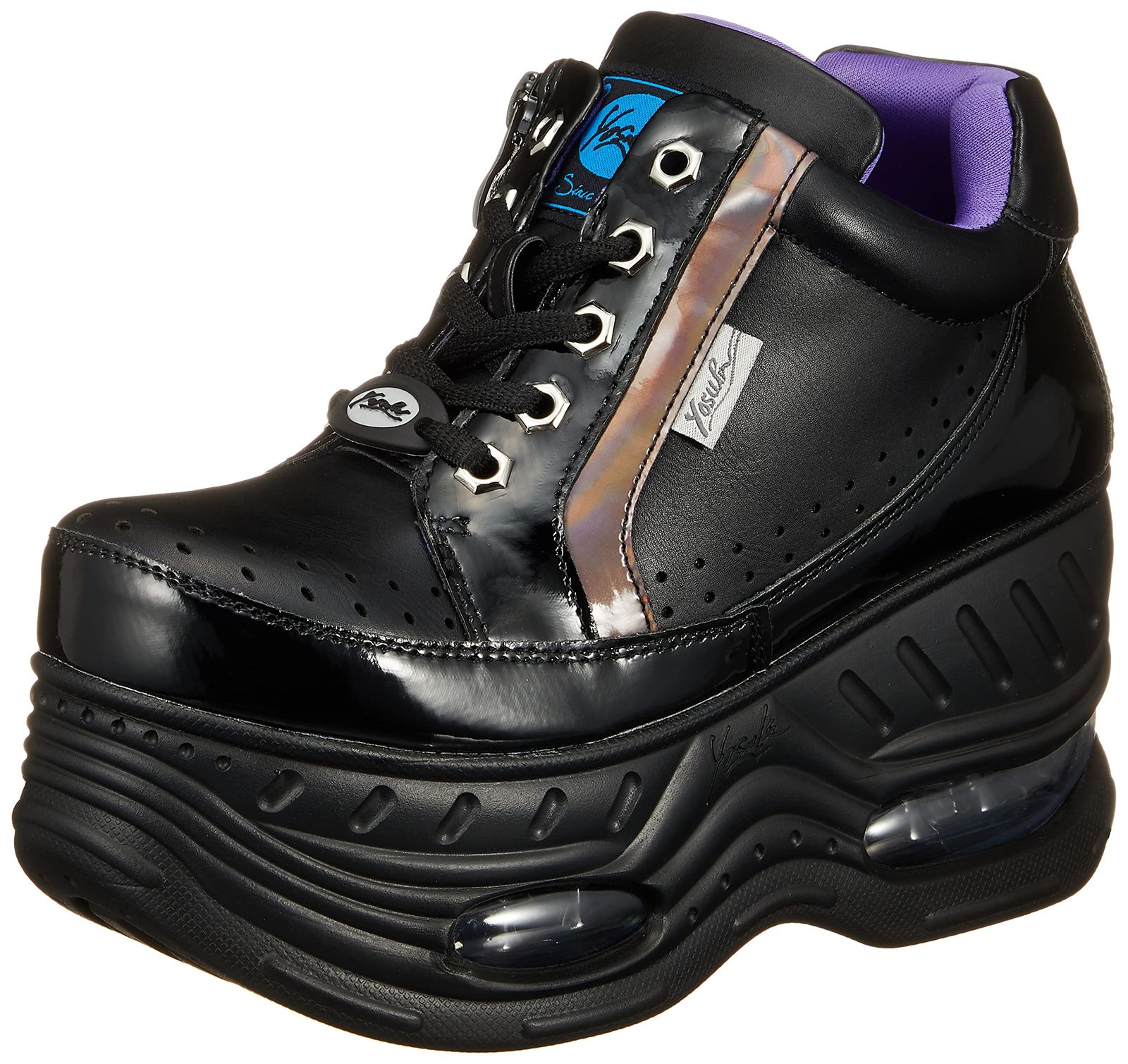 ヨースケ プラットフォーム 2710019 レディース ブラックコンビ 25.0 cm