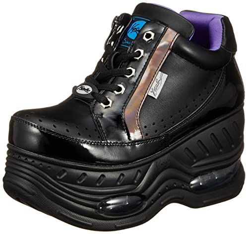 ヨースケ プラットフォーム 2710019 レディース ブラックコンビ 25 0 cm