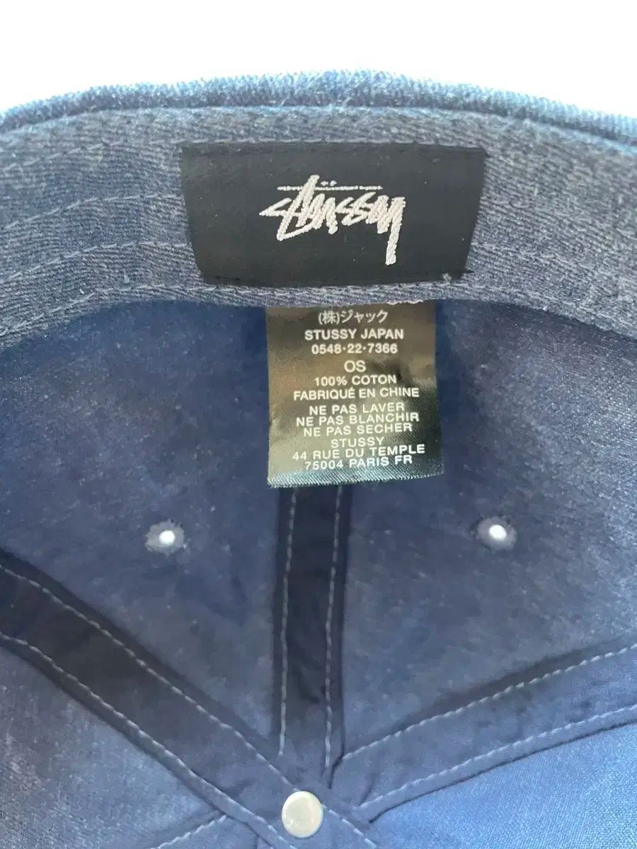  STUSSY ストックロウ プロ キャップ ネイビー その他 キャップ