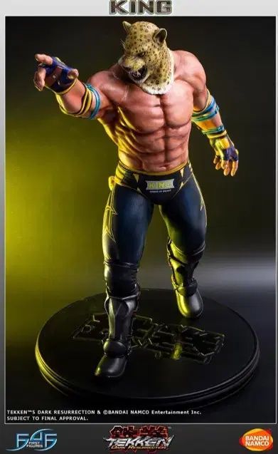 f4f 鉄拳 1 4 キング スタチュー DR バージョン