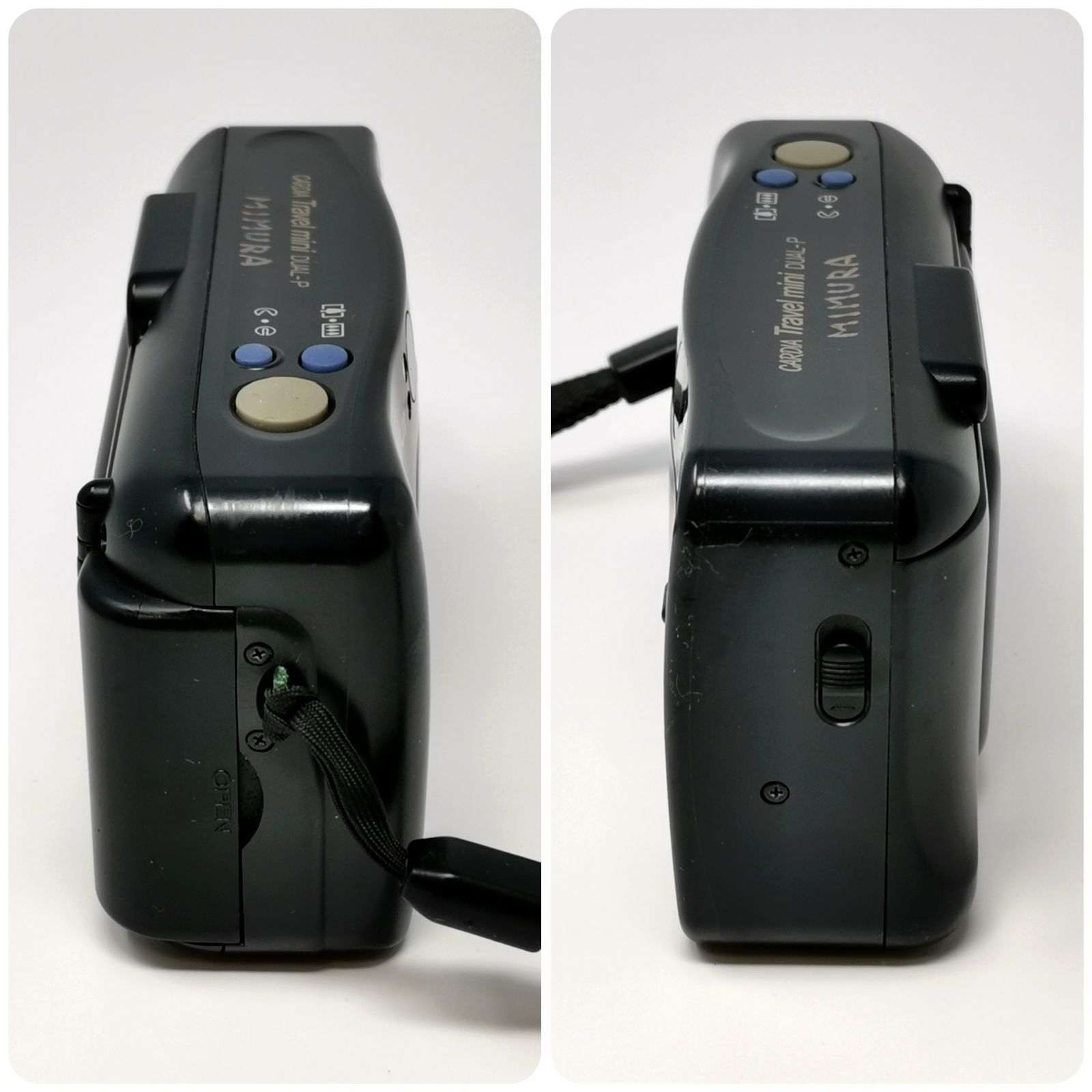 カメラ FUJI CARDIA Travel mini DUAL-P フィルムカメラ ブラック