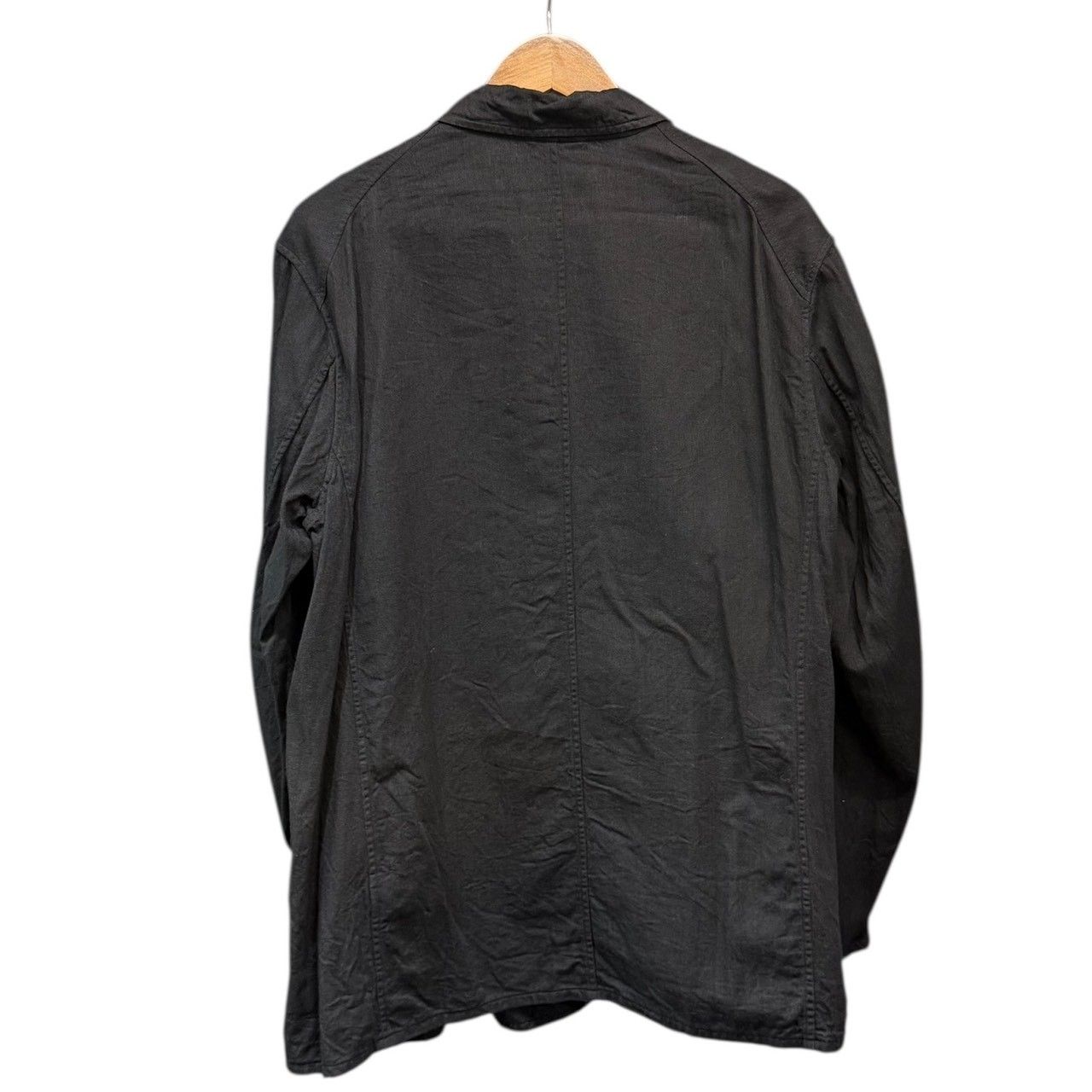 COMOLI ダンガリーセットアップ 20SS ブラック サイズ1 COMOLI - comoli 20ss ダンガリーセットアップ Blackの通販 by sae93
