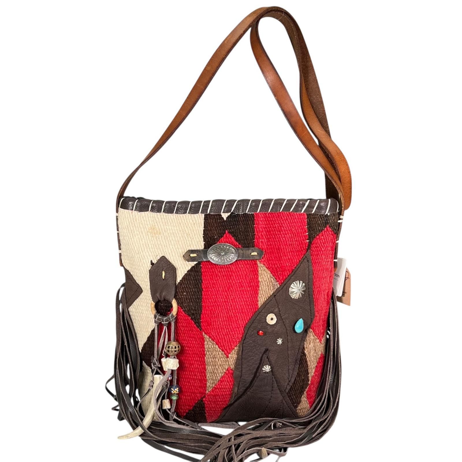 Appartement アパルトモン ショルダーバッグ ウール マルチ メンズ