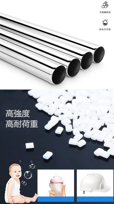 【迅速発送】パイプハンガーラック シングル 直径26.5mm 幅90~155×奥行43×高さ90~160cm 高さ調節 縦横伸縮 キャスター ネット付き 耐荷重40kg ,ご覧いただきありがとうございます