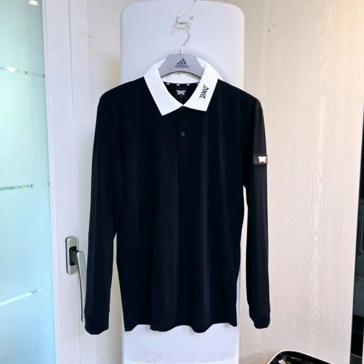 pxg エクスKARA カラ メンズゴルフウェア 長袖シャツ 105