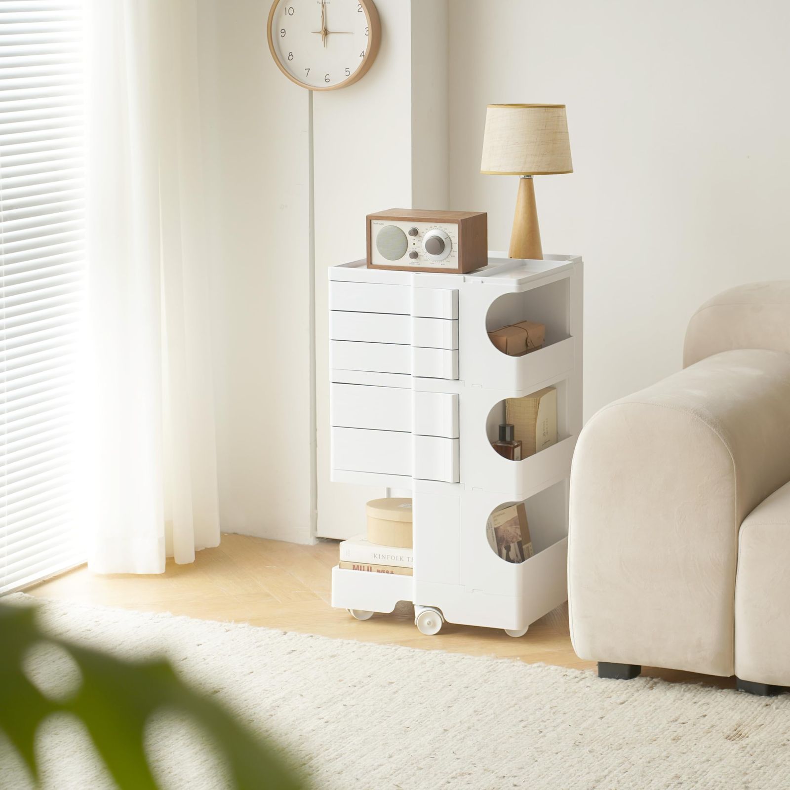 5トレイロック式キャスター