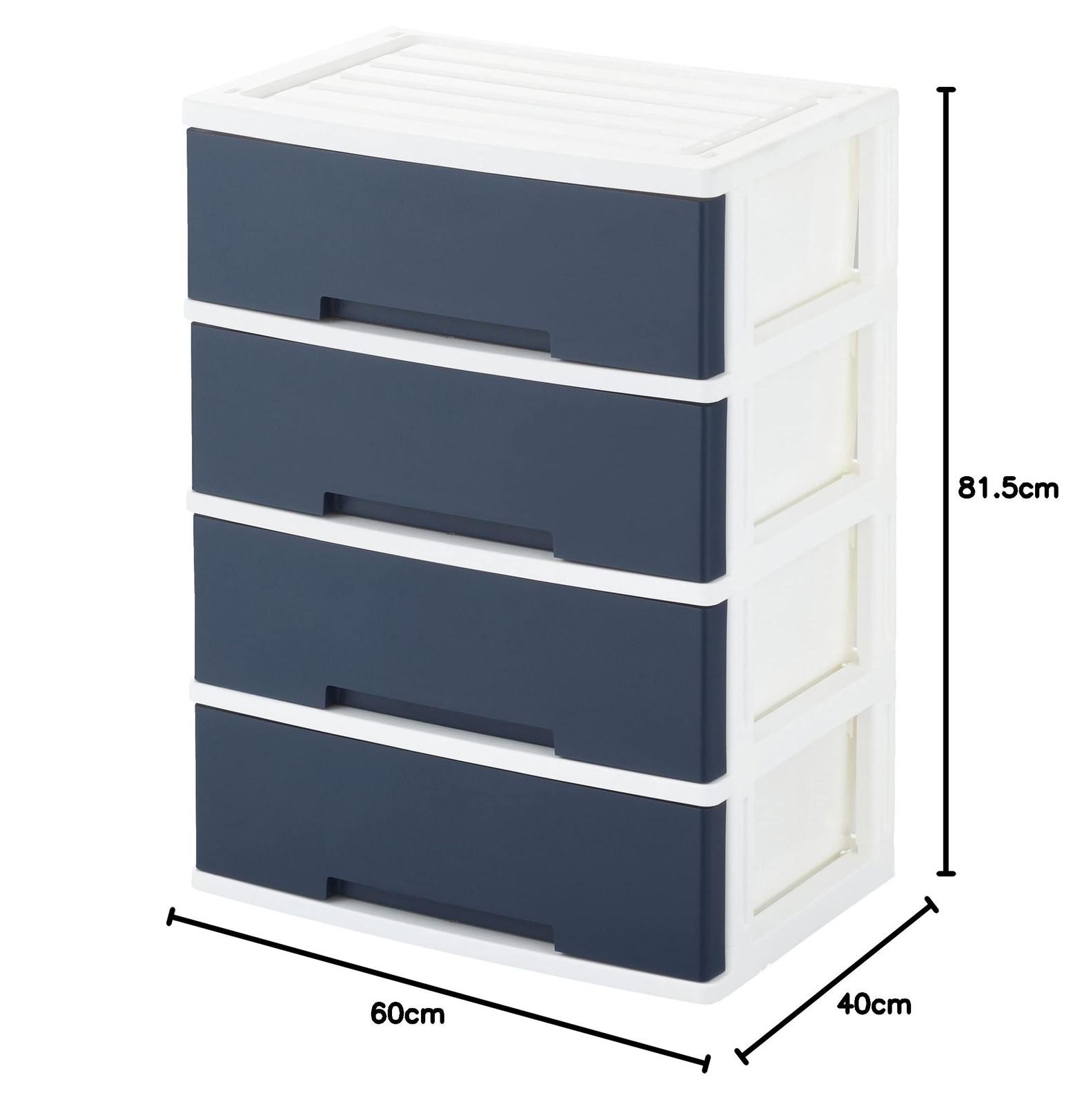 ニューライフワイド収納チェスト 4段