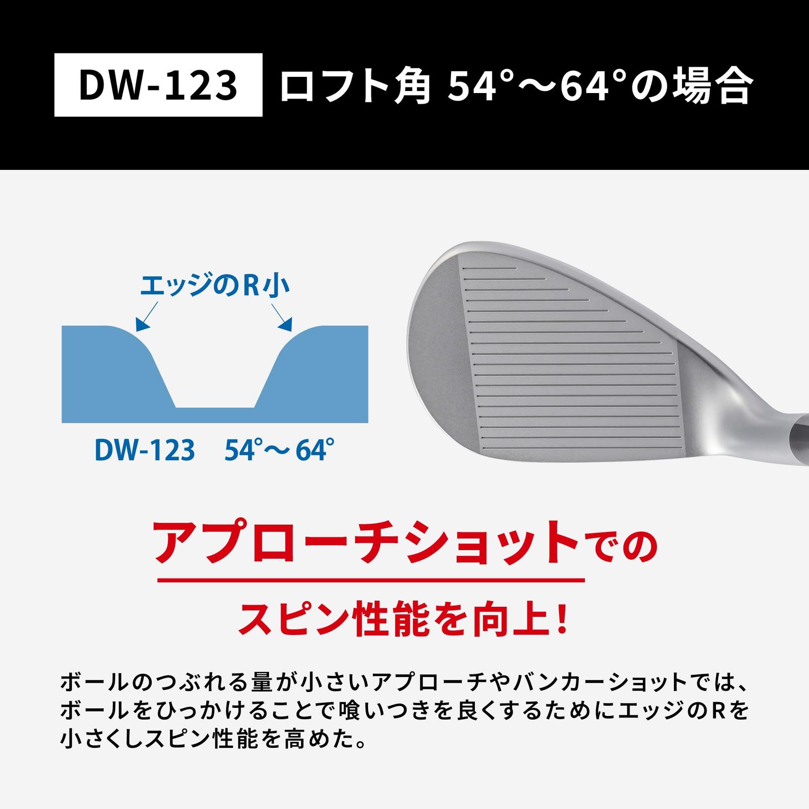 ドルフィンウェッジ DW-123 50、58 2本セット バンカー簡単！