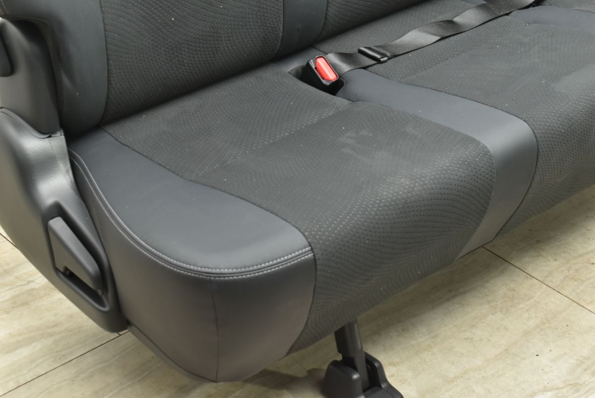 新車外し トヨタ 200 ハイエース ダークプライム2 純正 セカンドシート 2列目シート 交換用 破れ無し ヘッドレスト 送料別途商品