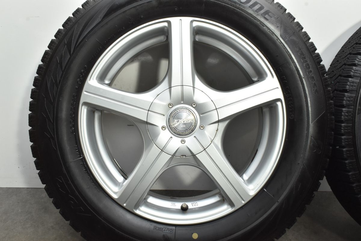 バリ溝 JOKER 16in 6.5J 40 PCD1143-100 2025年製 ブリヂストン ブリザック 205|65R16 エスティマ セレナ アルファード ヴェルファイア FFCRYSTALESIA_COM