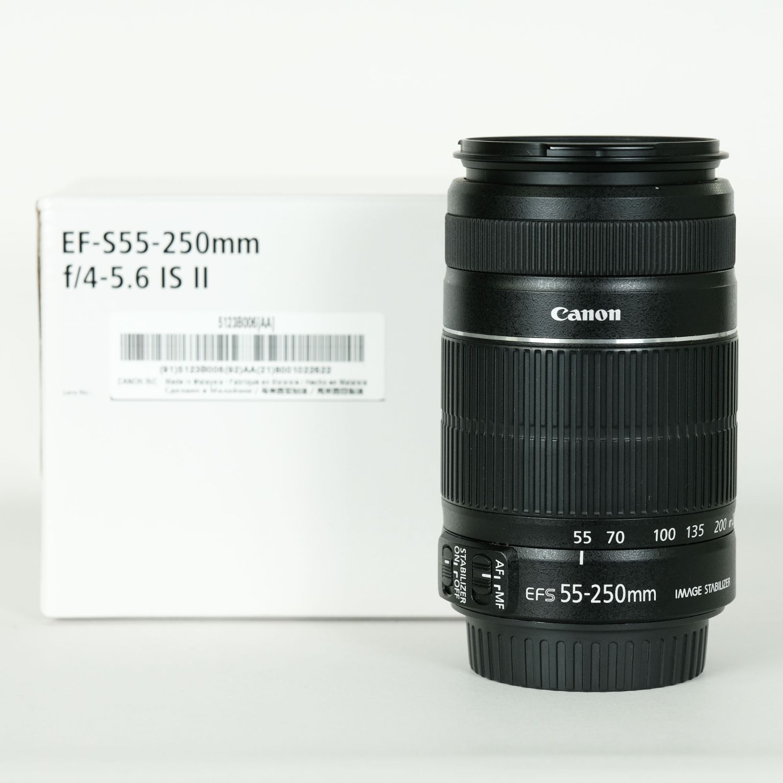 美品] Canon EF-S55-250mm F4-5.6 IS II / キヤノンEF-Sマウント 
