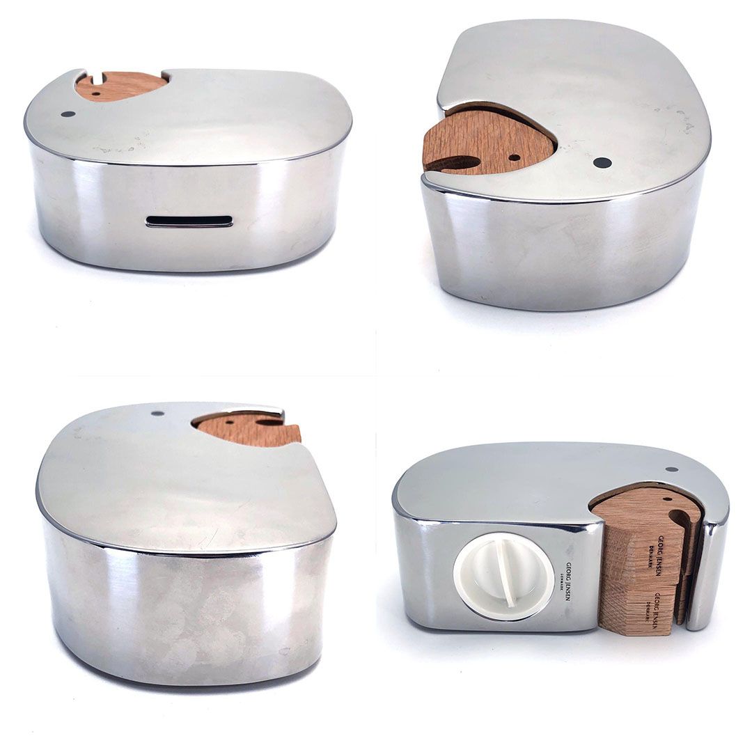 Georg Jensen ジョージジェンセン／エレファント 貯金箱 マニファント