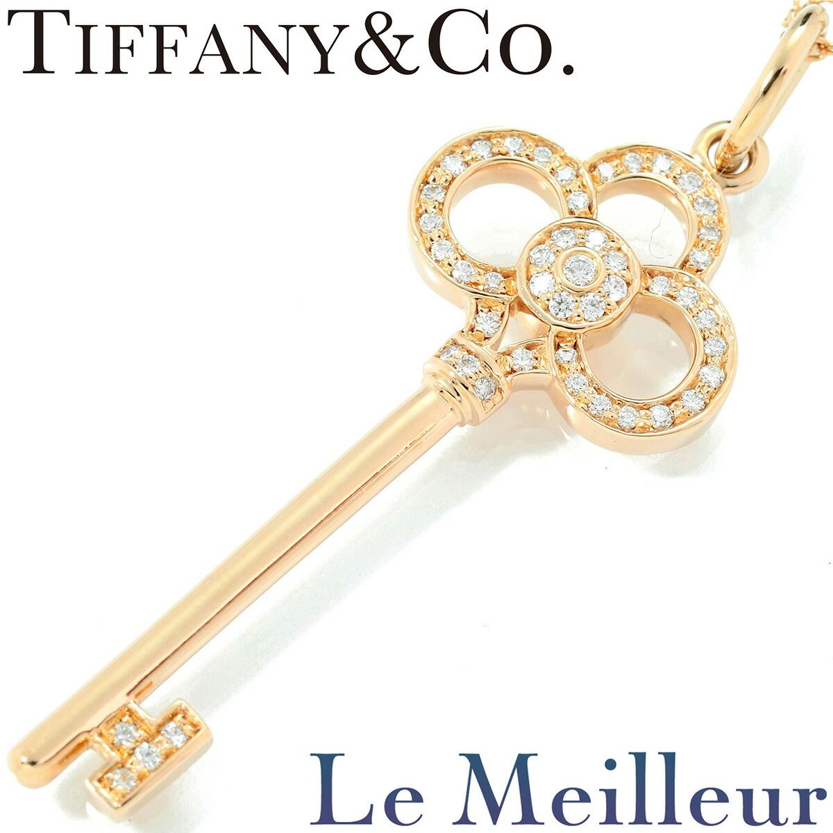 新品仕上済】 TIFFANY&Co. ダイヤモンド ピンクゴールド K18PG 