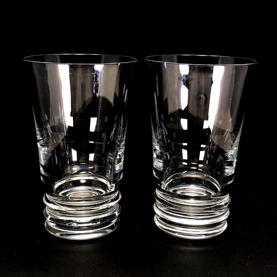 き Baccarat バカラ ベガ ペア ハイボール タンブラー クリスタルグラス クリア BC444