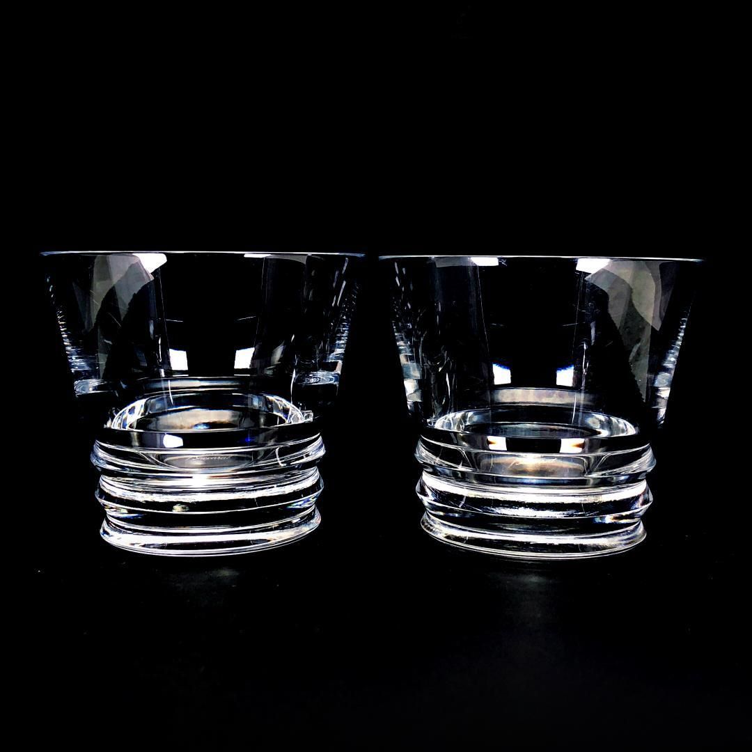 Baccarat バカラ ベガ ペア タンブラー Lサイズ クリスタルグラス クリア BC445