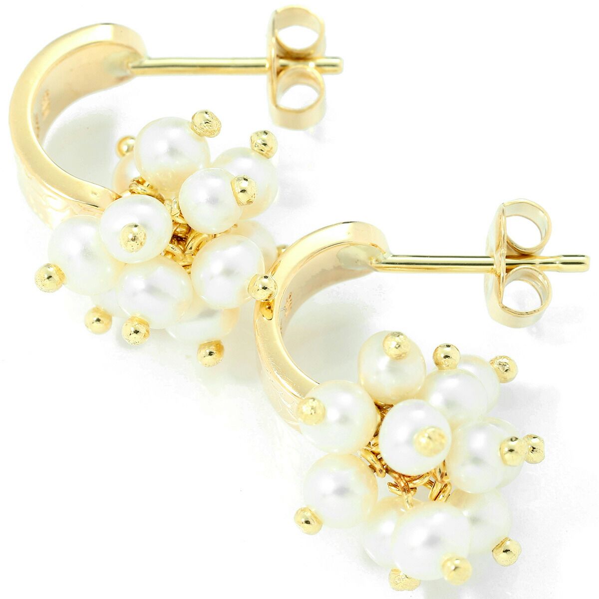 新品仕上済】 STAR JEWELRY 真珠 イエローゴールド K18YG パール 
