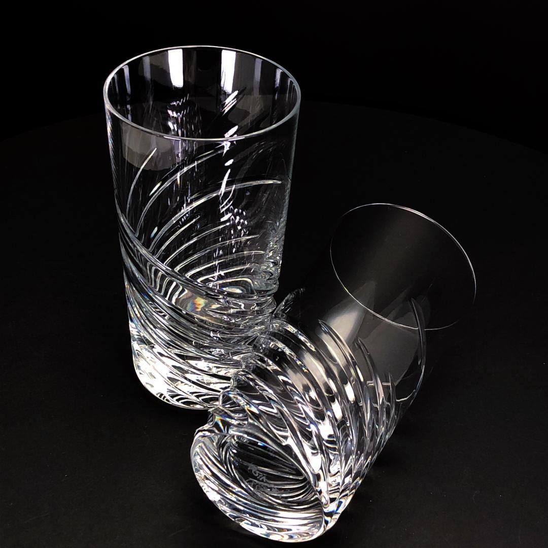 Baccarat バカラ アンタンジブル ペア ハイボール タンブラー クリスタルグラス クリア BC472