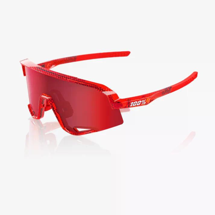 SLENDALE - Campari Translucent Red - HiPer Fire Red Mirror Lens | 100%/One Hand Red