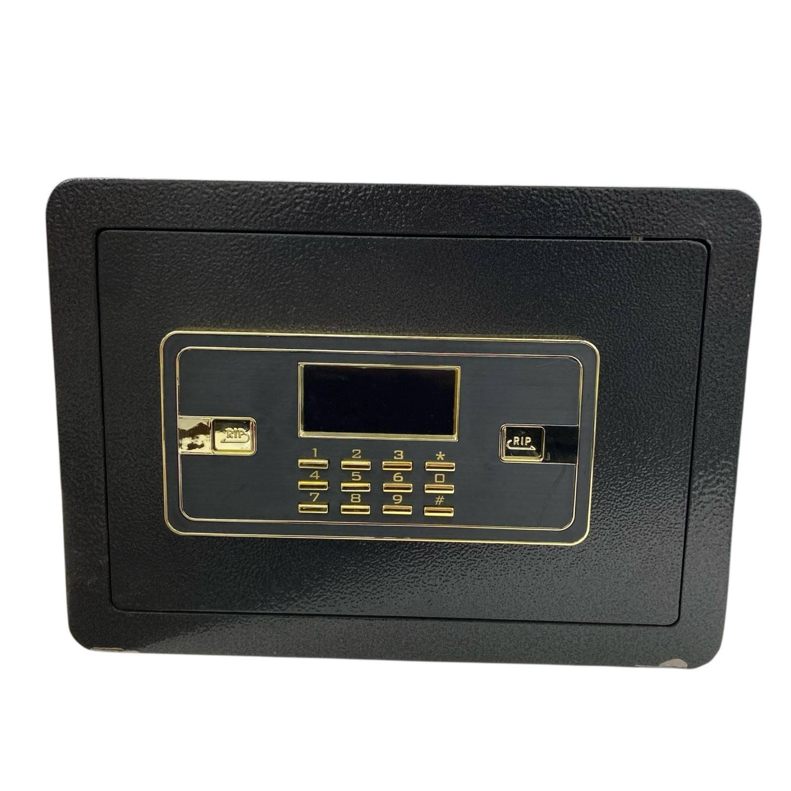 186000 動作未 小型電子金庫 耐火バック付き 21.8L