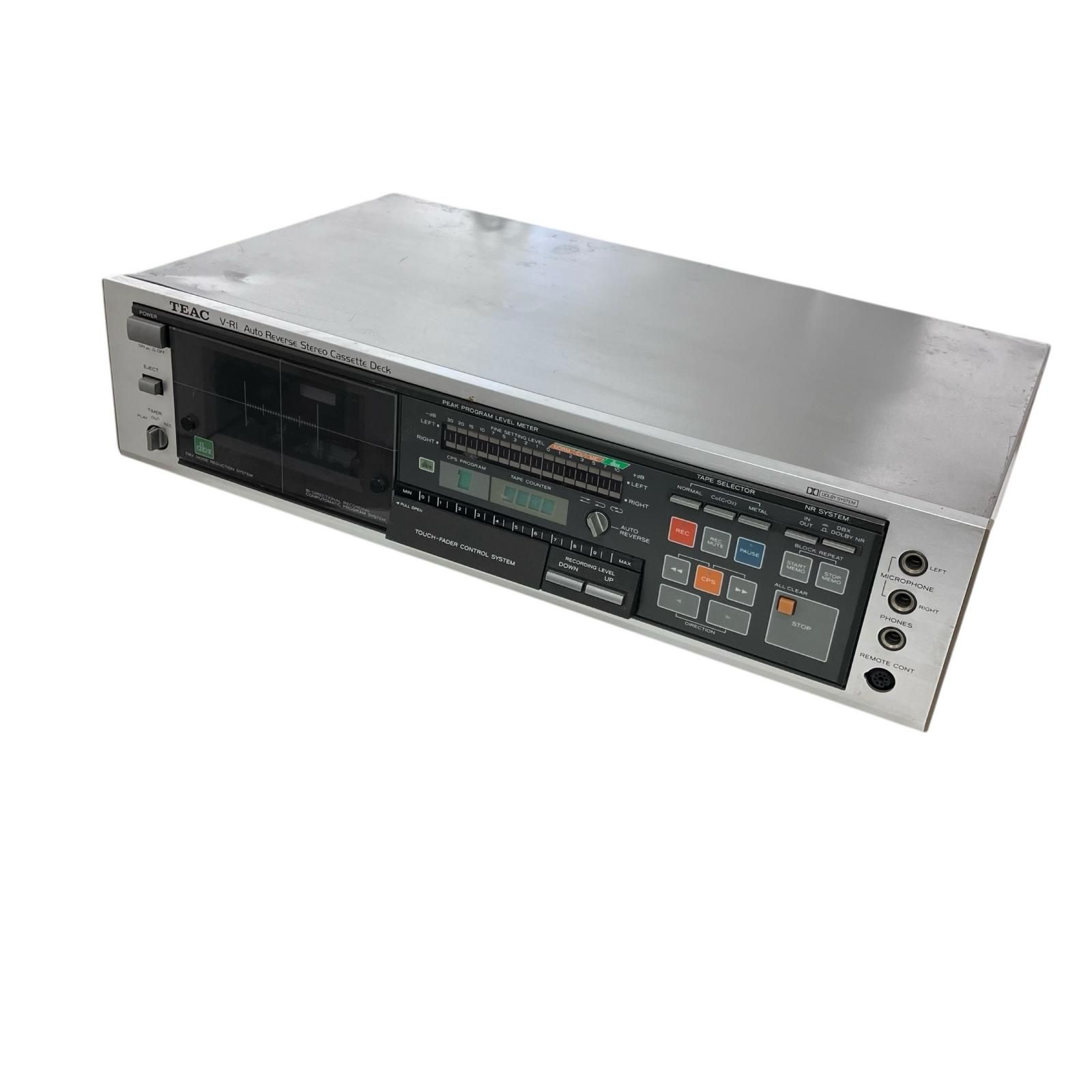 199990 現状品 TEAC ティアック ステレオカセットデッキ V-R1