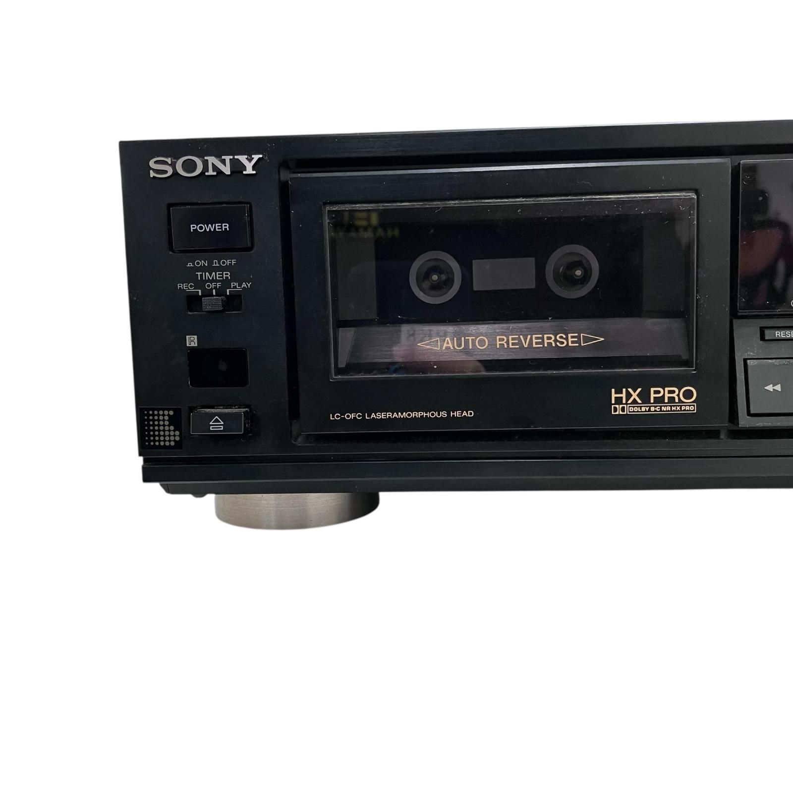 199990 現状品 SONY ソニー ステレオカセットデッキ TC-K500R