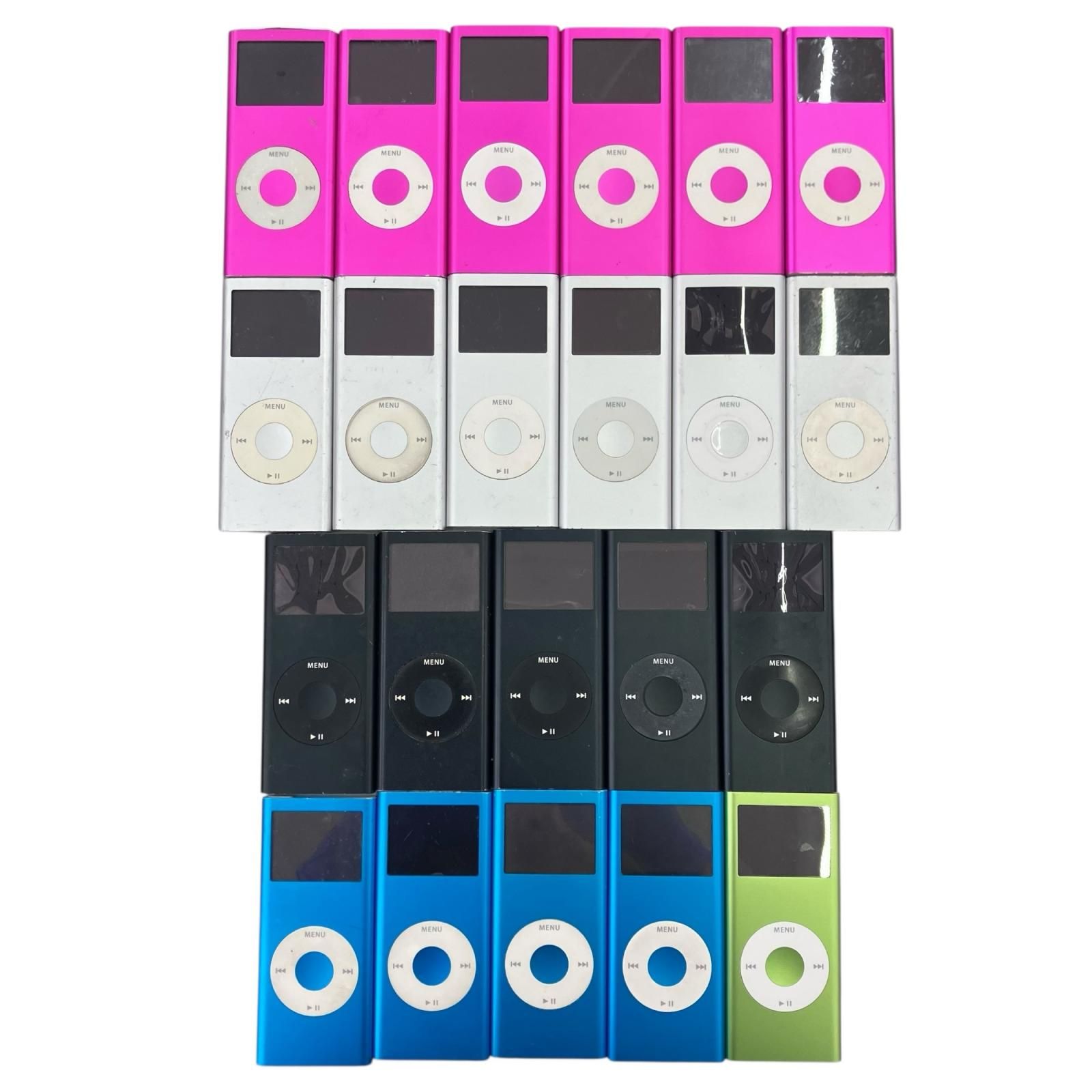 186001 動作未 iPod nano 第2世代 A1199 22点まとめ売り