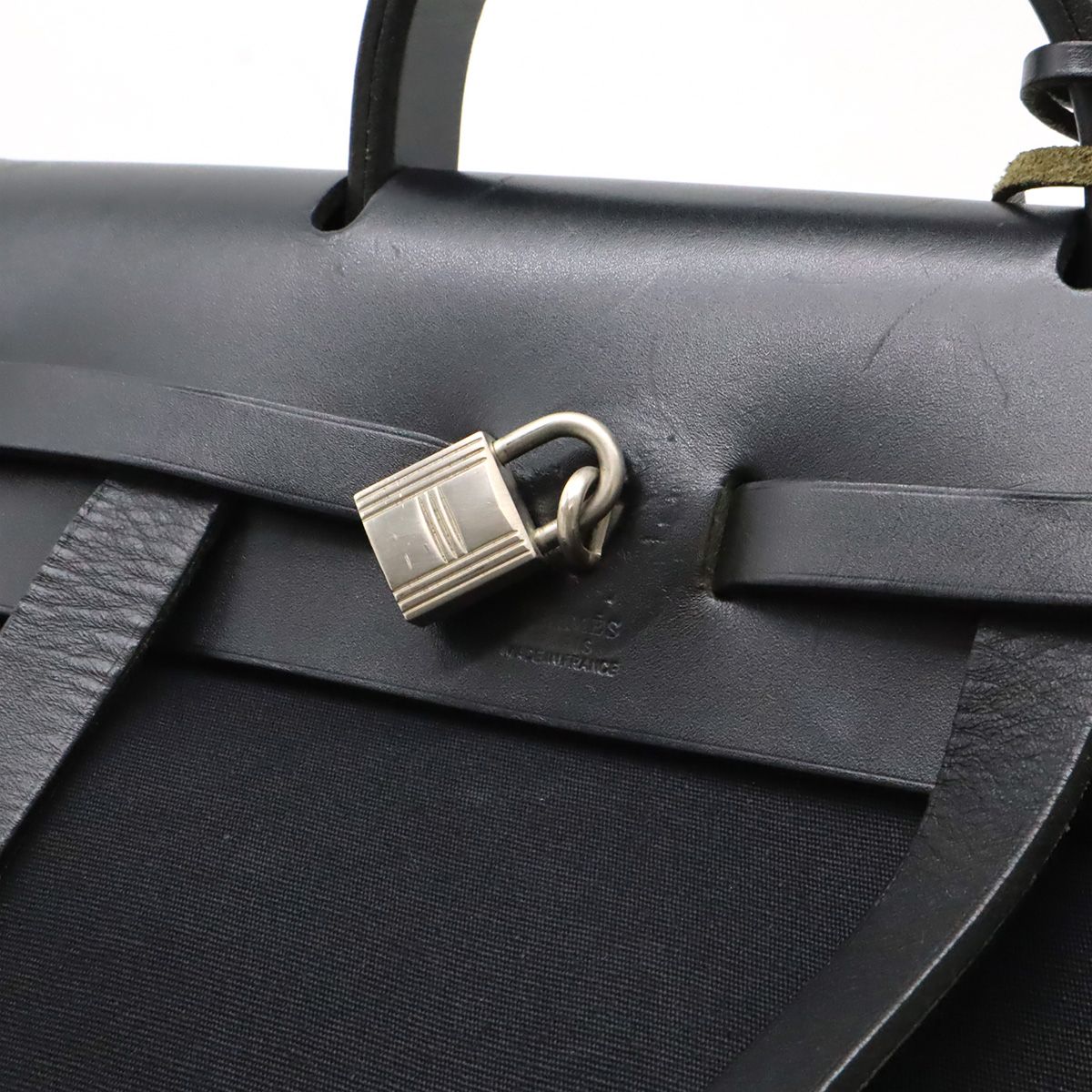 エルメス エールバッグ アド PM リュックサック バックパック ブラック