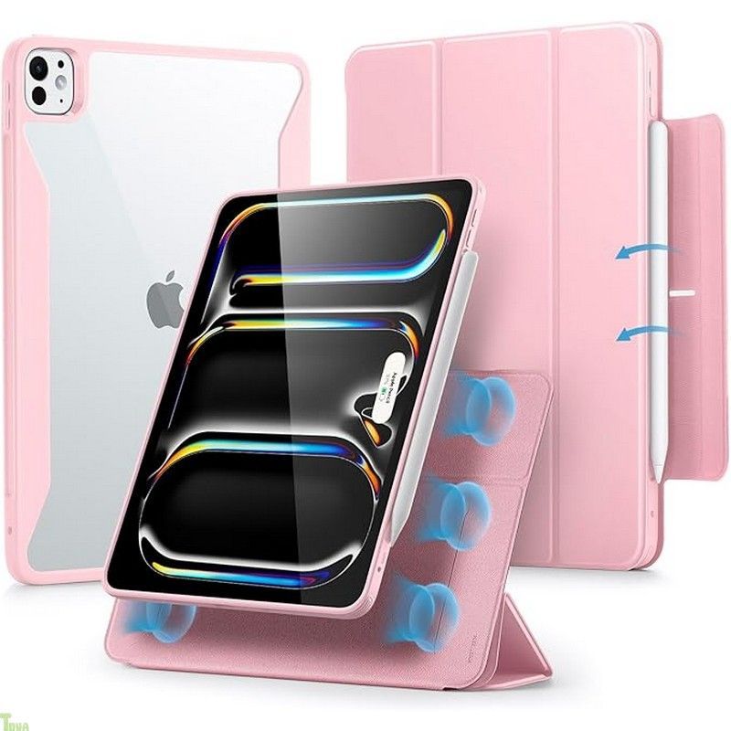 ESR iPad Pro 13インチ ケース（M5/M4、2025/2024）専用 Pencil