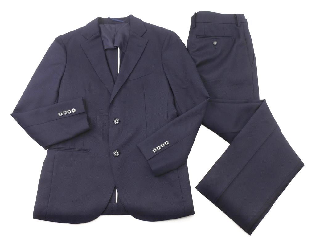 MACKINTOSH PHILOSOPHY マッキントッシュフィロソフィー トロッター セットアップ ジャケット パンツ スーツ size40L|紺 ◎メンズ