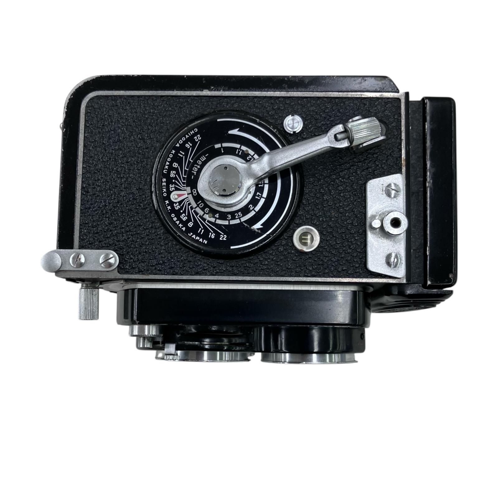  186000 動作未 Minolta フィルム二眼レフカメラ ミノルタオートコード 二眼レフカメラ フィルムカメラ