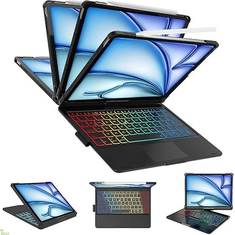 Bettdowマジックキーボード2025iPadAir第7世代(M3)&2024Air6(M2)11inch