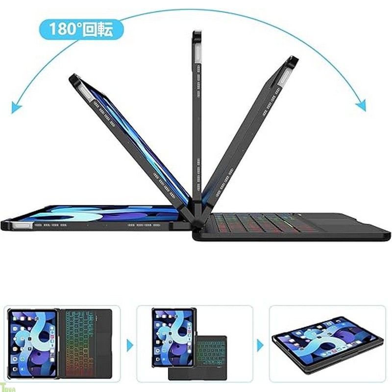 iPad Air 11インチ 2025(M3) 2024 (M2) キーボード付きケース iPad Pro