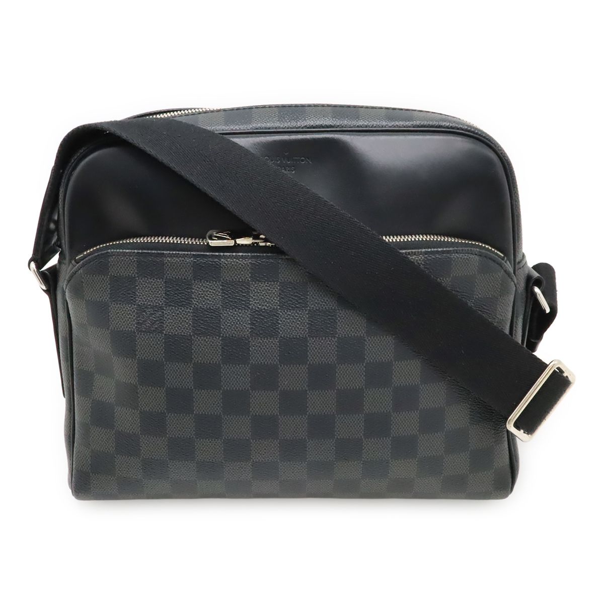 LOUIS VUITTON ルイ ヴィトン ダミエグラフィット デイトンPM ショルダーバッグ メッセンジャーバッグ 斜め掛け N41408