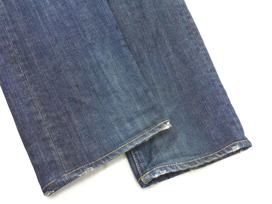 HYSTERIC GLAMOUR ヒステリックグラマー スタッズ ボタンフライ デニムパンツ size30 インディゴ レディース