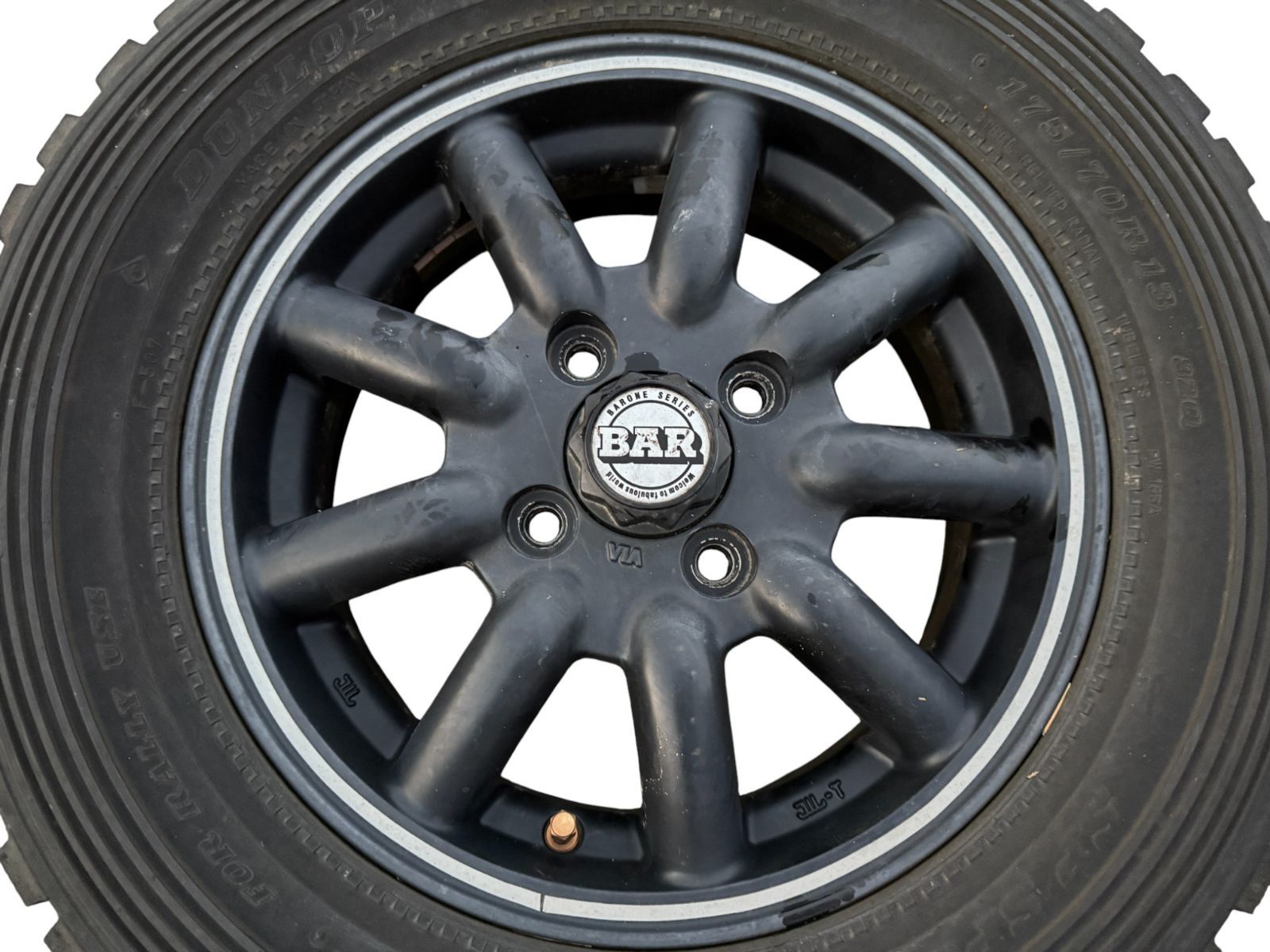 BARONE 175|70R13 13×4.5B 4×100 IS ＋42 アルミホイール 社外品 4本セット