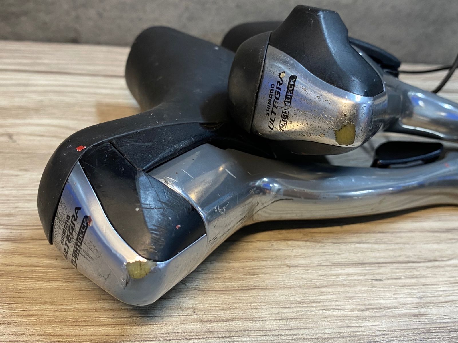 JH645 シマノ SHIMANO アルテグラ ULTEGRA ST-6600 STIレバー 2x10S 変速不良のためジャンク BRIGHTFACE_UK