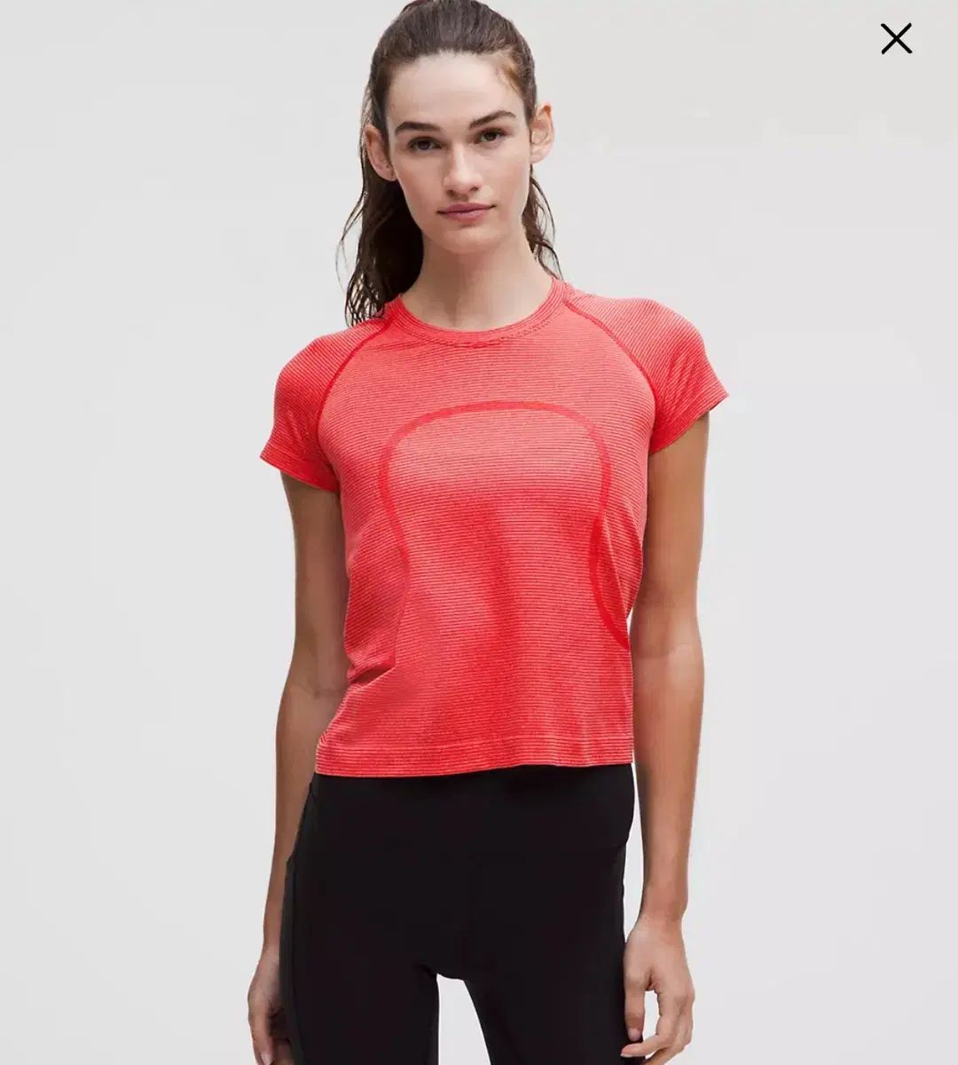 lululemon スウィフツリー テック 半袖 レッド