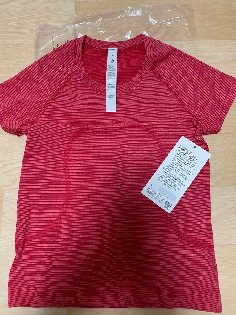 lululemon スウィフツリー テック 半袖 レッド 4サイズ