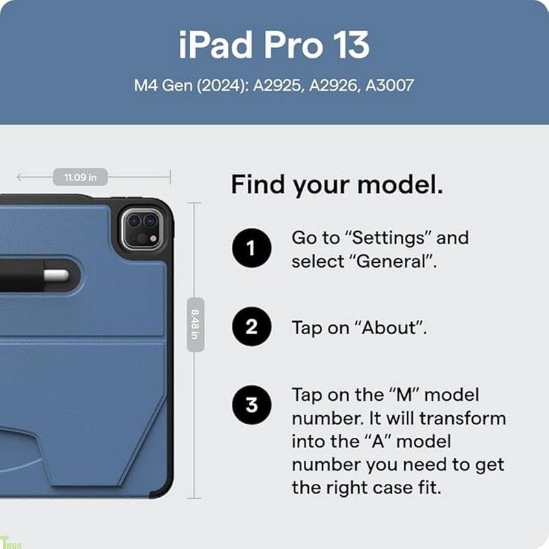 ZUGU CASE iPad Pro 13 インチ M4 M5 2025 2025 との互換性あり ケース 薄 落下衝撃保護 10段階スタンド機能 ペンホルダー ワイヤレス充電 オートスリープ Pro13 カバー スレートブルー a