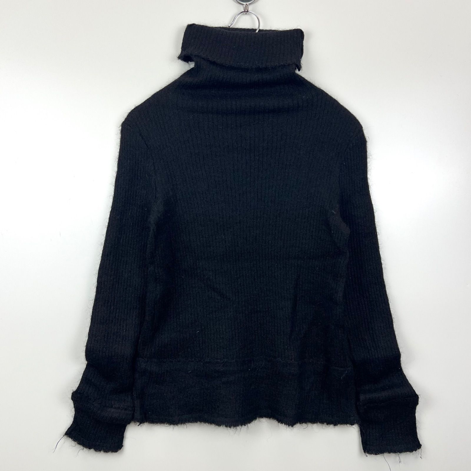 tricot COMME des GARCONS 00s AD2003 CDG turtle neck wool design 
