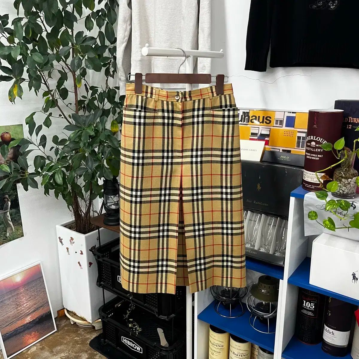 BURBERRY バーバリー ノヴァチェック ウールスカート 26