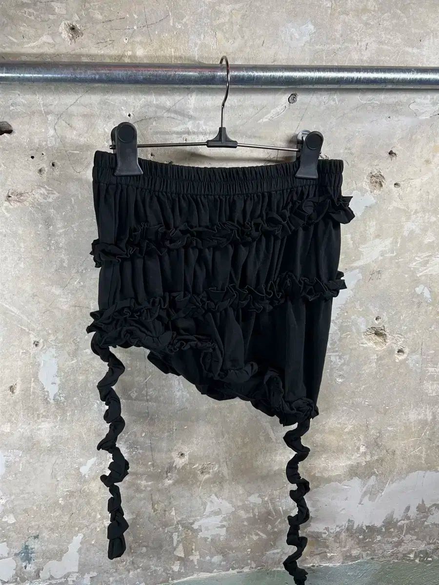  OPEN YY ブラックコットンミニスカート その他 ミニスカート