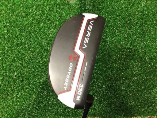 オデッセイ VERSA 330M ブラック 33インチ パター PT スチール フレックスその他 メンズ 男性用 右利き 右用 Cランク ゴルフクラブ