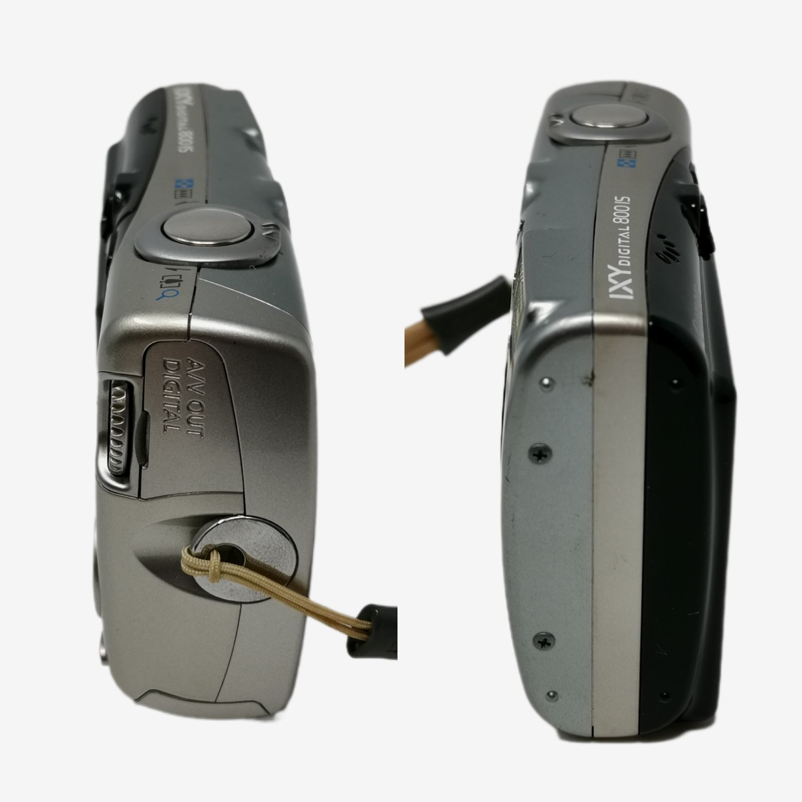 キャノン IXY 販売 デジタル 800IS シルバー 動作確認済み 充電器あり