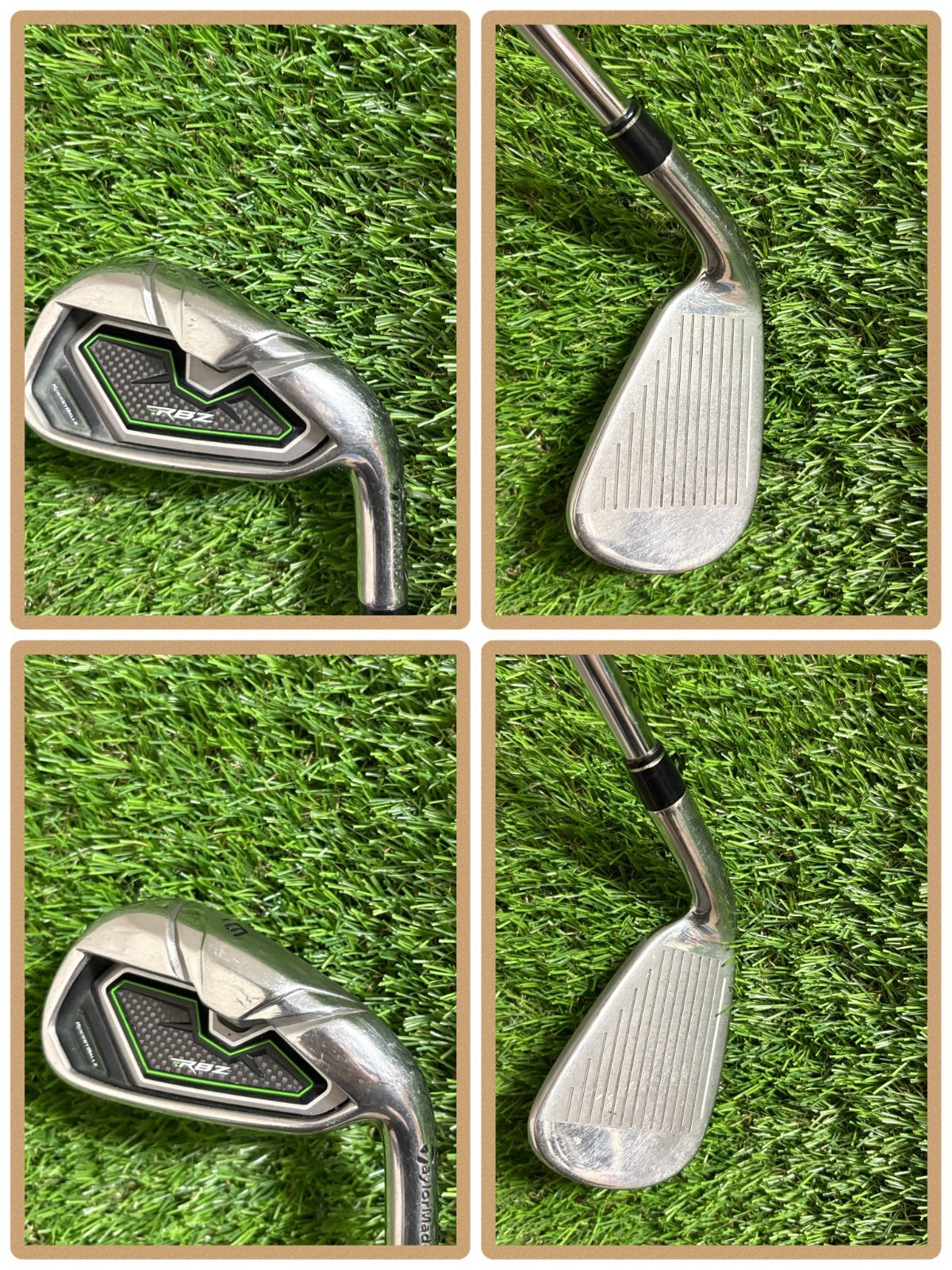 テーラーメイドRBZ ロケットボールアイアンセット6本 フレックスS