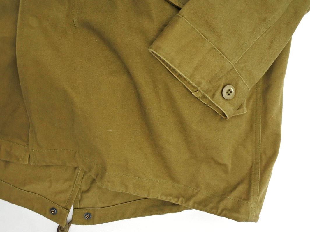 FRED PERRY フレッドペリー フェイクファー 2WAY ボアライナー付き モッズ コート sizeL カーキ メンズ