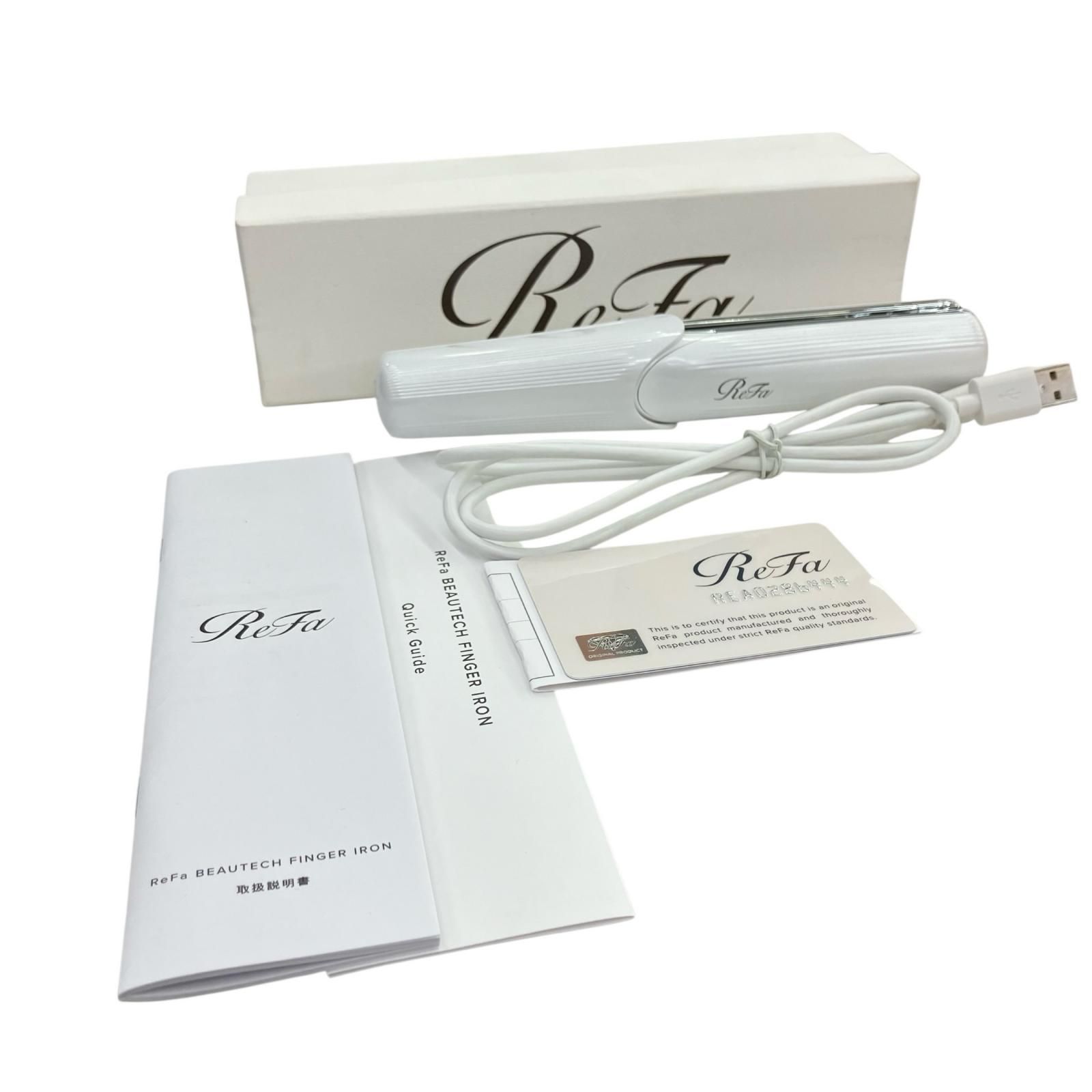 186000 動作 済み ReFa リファ フィンガーアイロン RE-AI02A