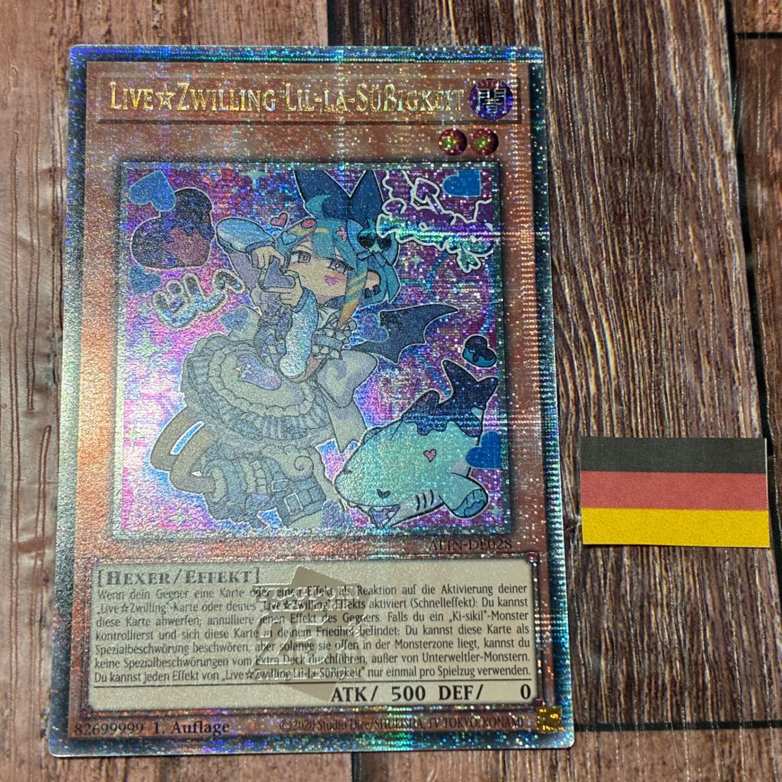 遊戯王 ドイツ版 EU版 Live Twin リィラ スウィート 25thシク
