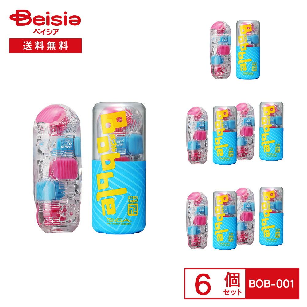 TENGA Bobble Crazy Cubes テンガ ボブルクレイジーキューブス BOB-001 6個セット